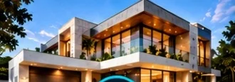 Vivienda residencial moderna
